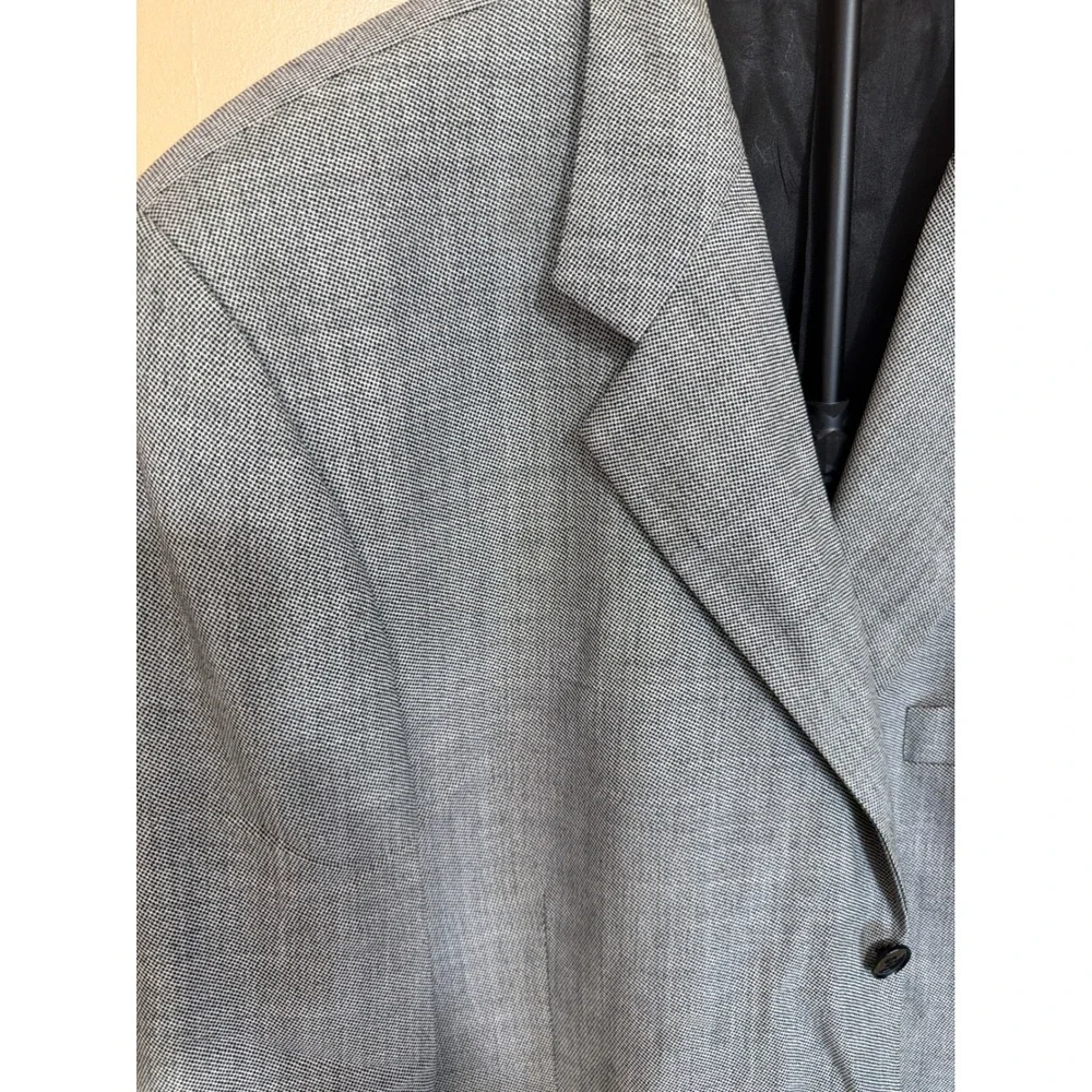 Paragon Clothing Ltd Mens 100% Wool 3-Button Blazer Grey Sport Coat 44T38 Canada
